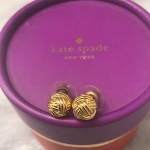 Kate Spade knot earrings